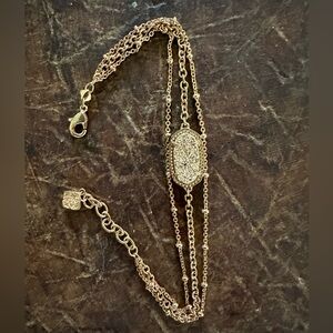 Kendra Scott triple chain bracelet